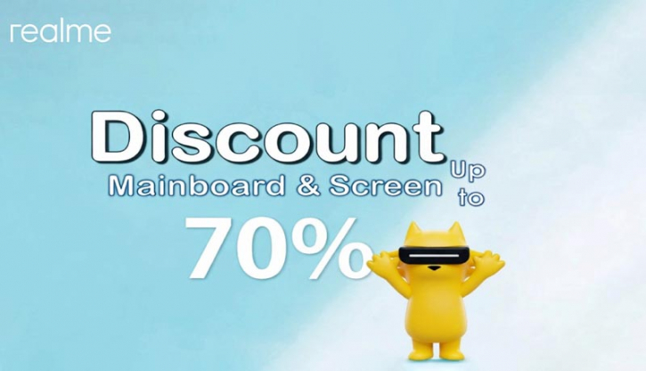 রিয়েলমির গ্রাহকদের জন্য স্পেয়ার পার্টসে ৭০% পর্যন্ত ছাড়