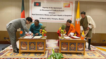 ভারতের পর এবার ভুটানের সাথে ট্রানজিট চুক্তি
